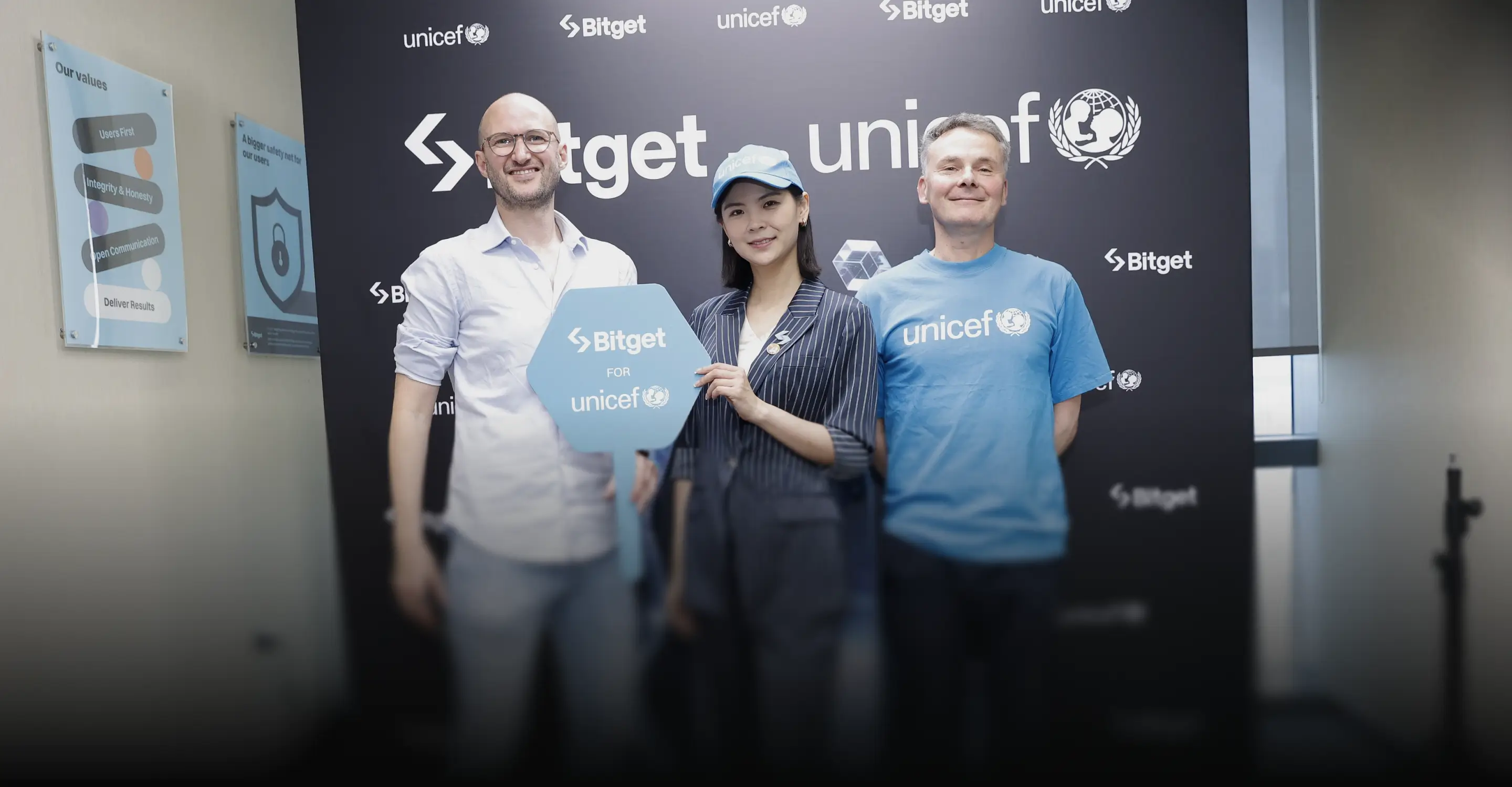 Bitget para sa UNICEF Luxembourg